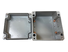 Junction box IP66, dimensions 160x160x90mm, aluminum